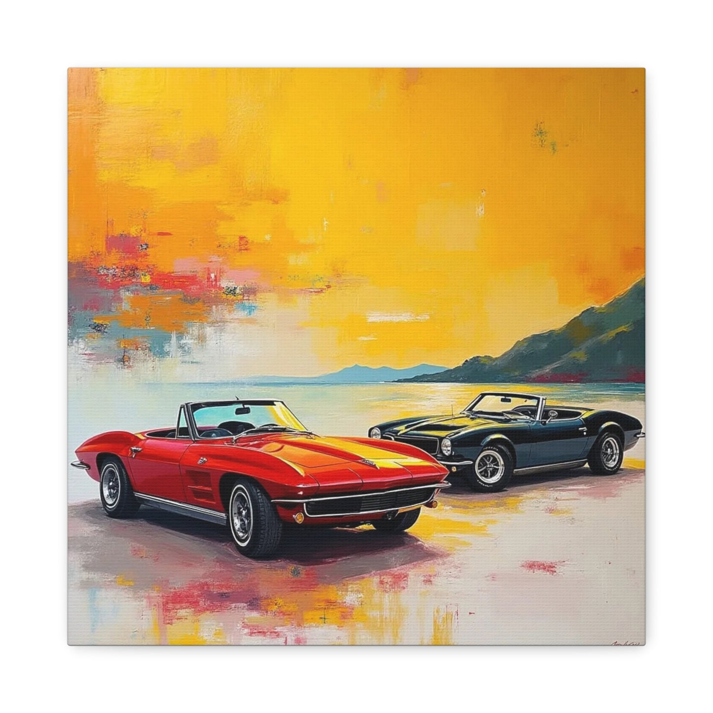 Corvette Abstract Art