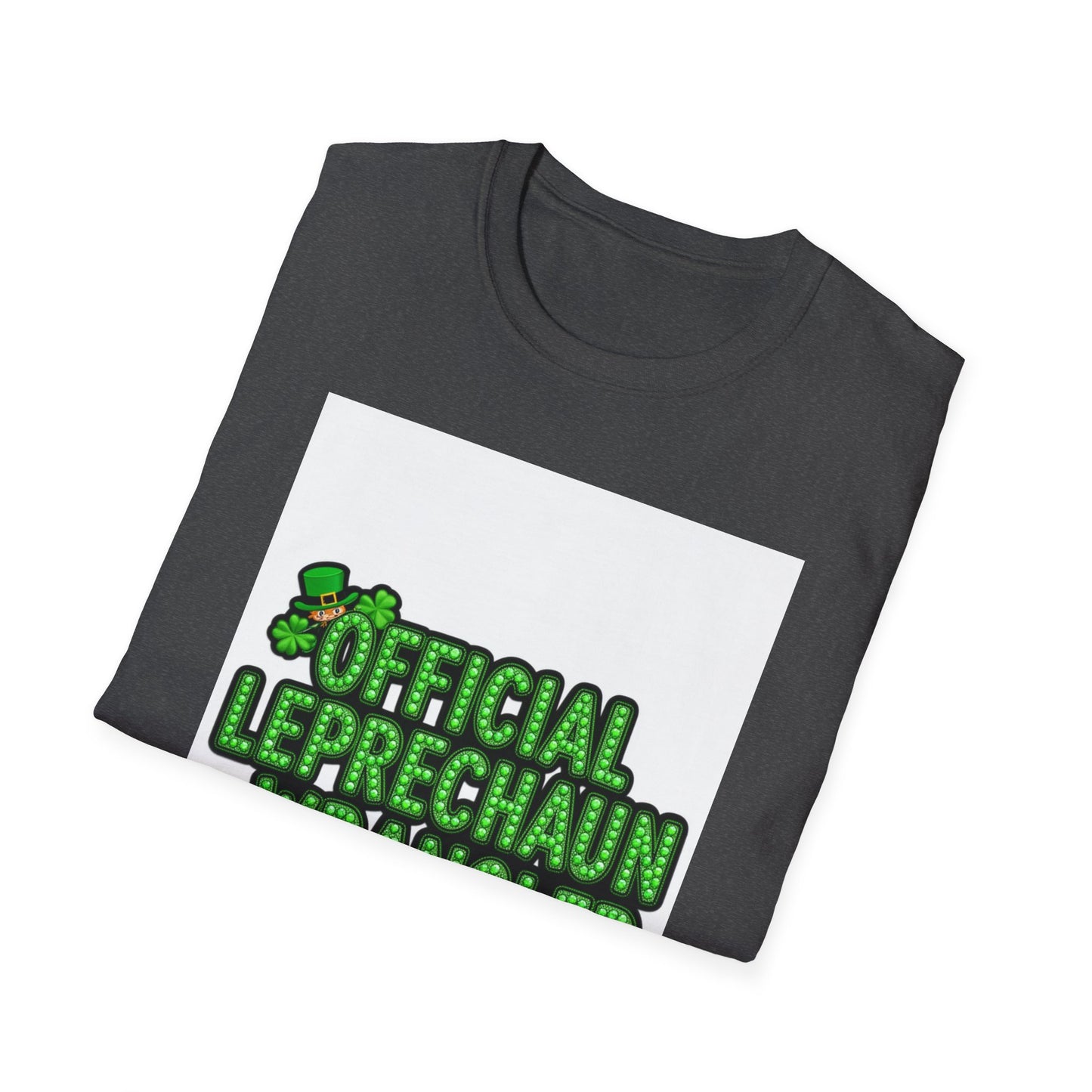 Official Leprechaun Wrangler... Saint Patty's Day Funny T-Shirt — St. Patrick's Day Humor Tee