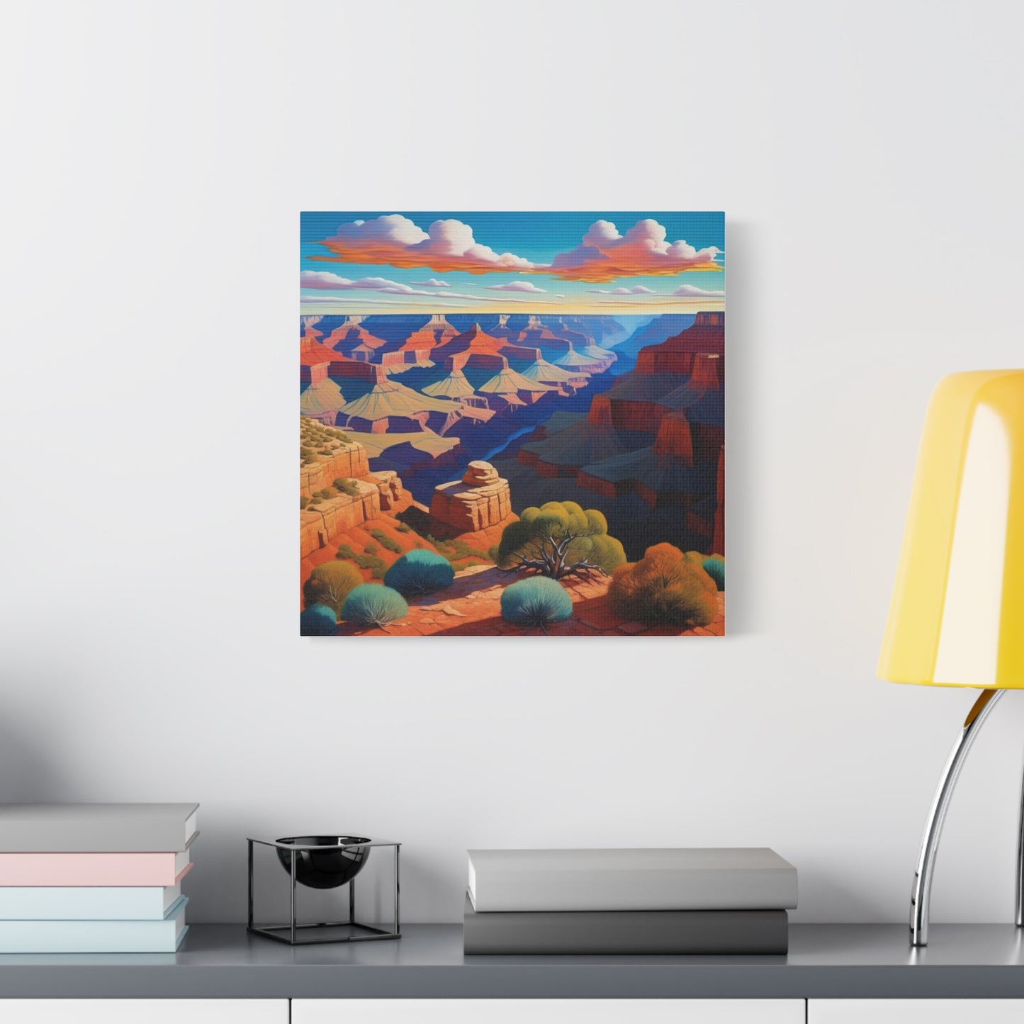 Canvas Print - Grand Canyon Abstract Art 3
