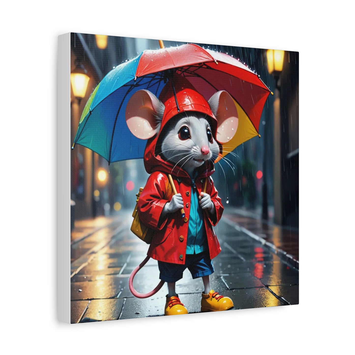 Mouse in the Rain Art