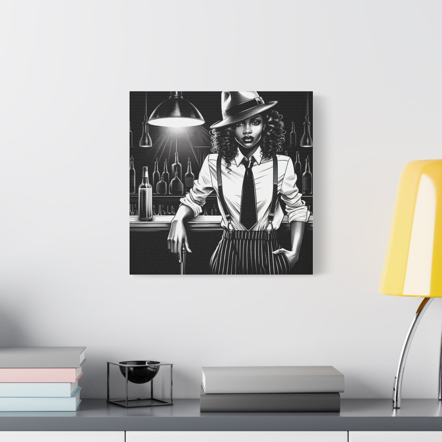 Beautiful Black Woman Canvas Art