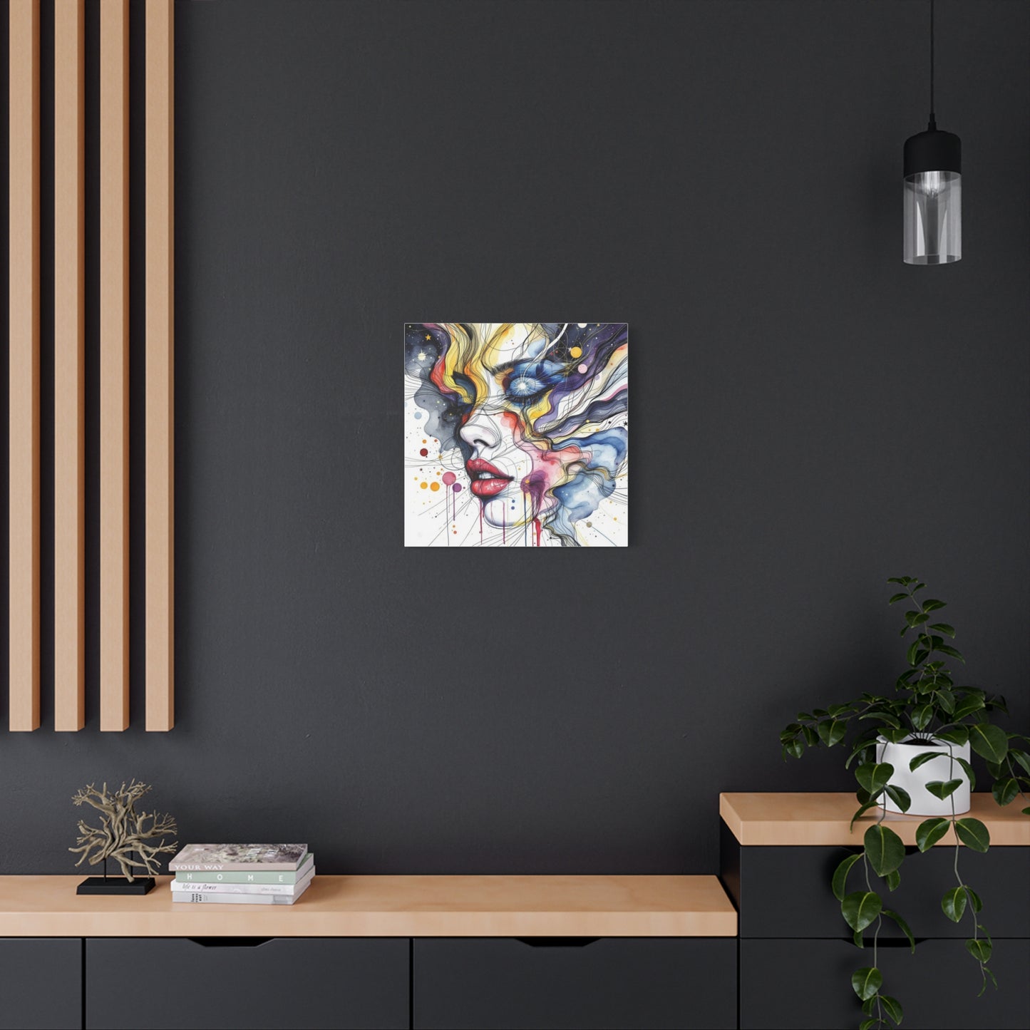 Abstract Lady Art