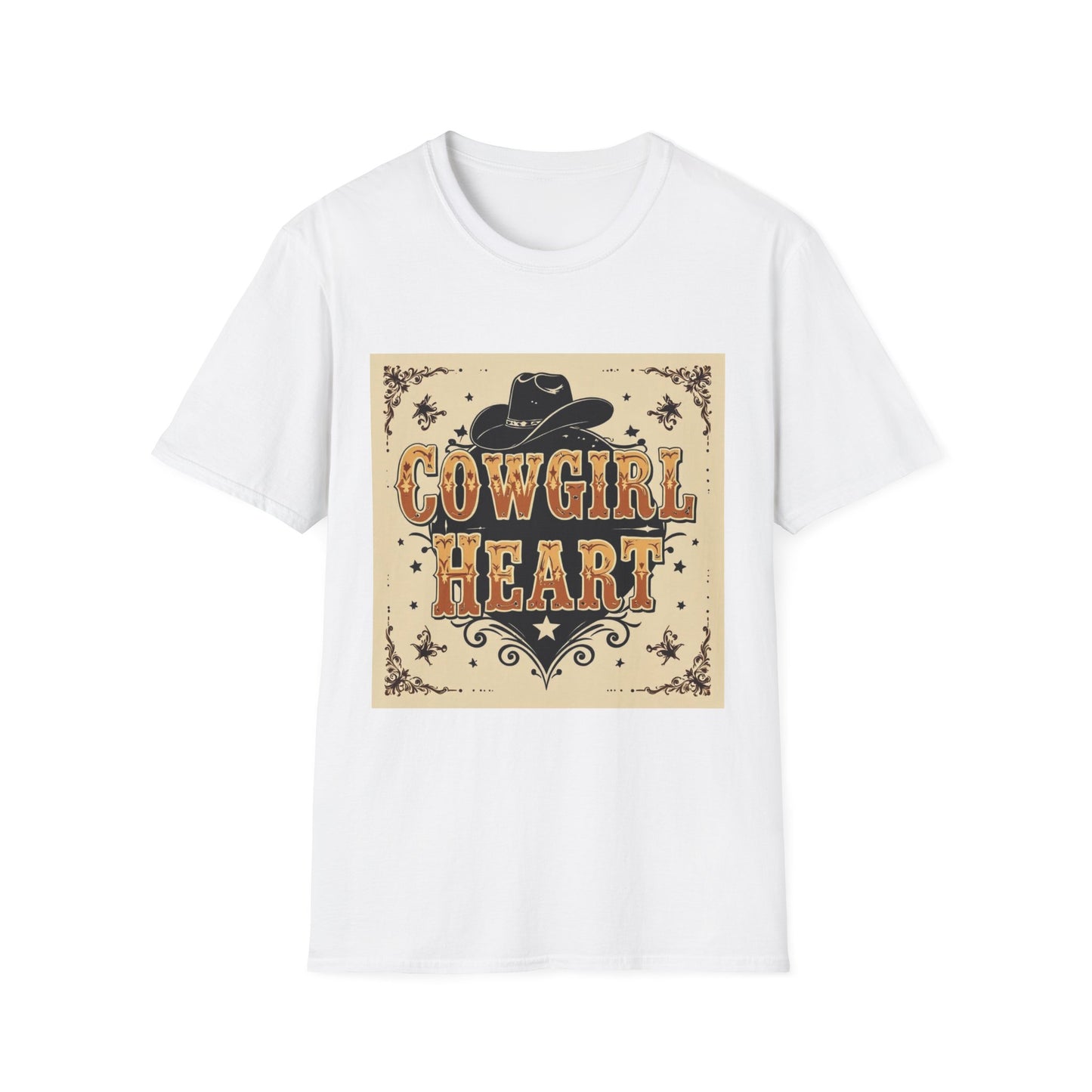 Cowgirl Heart Western Boho, Unisex T-Shirt,