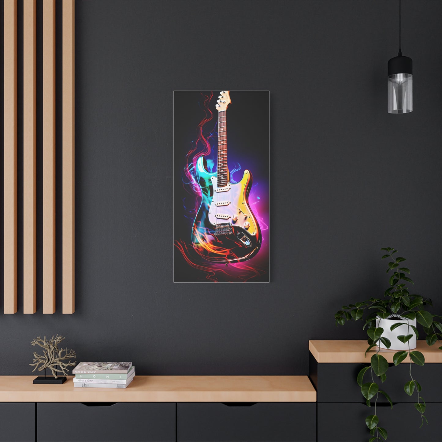 Canvas Print - Guitar Art 4