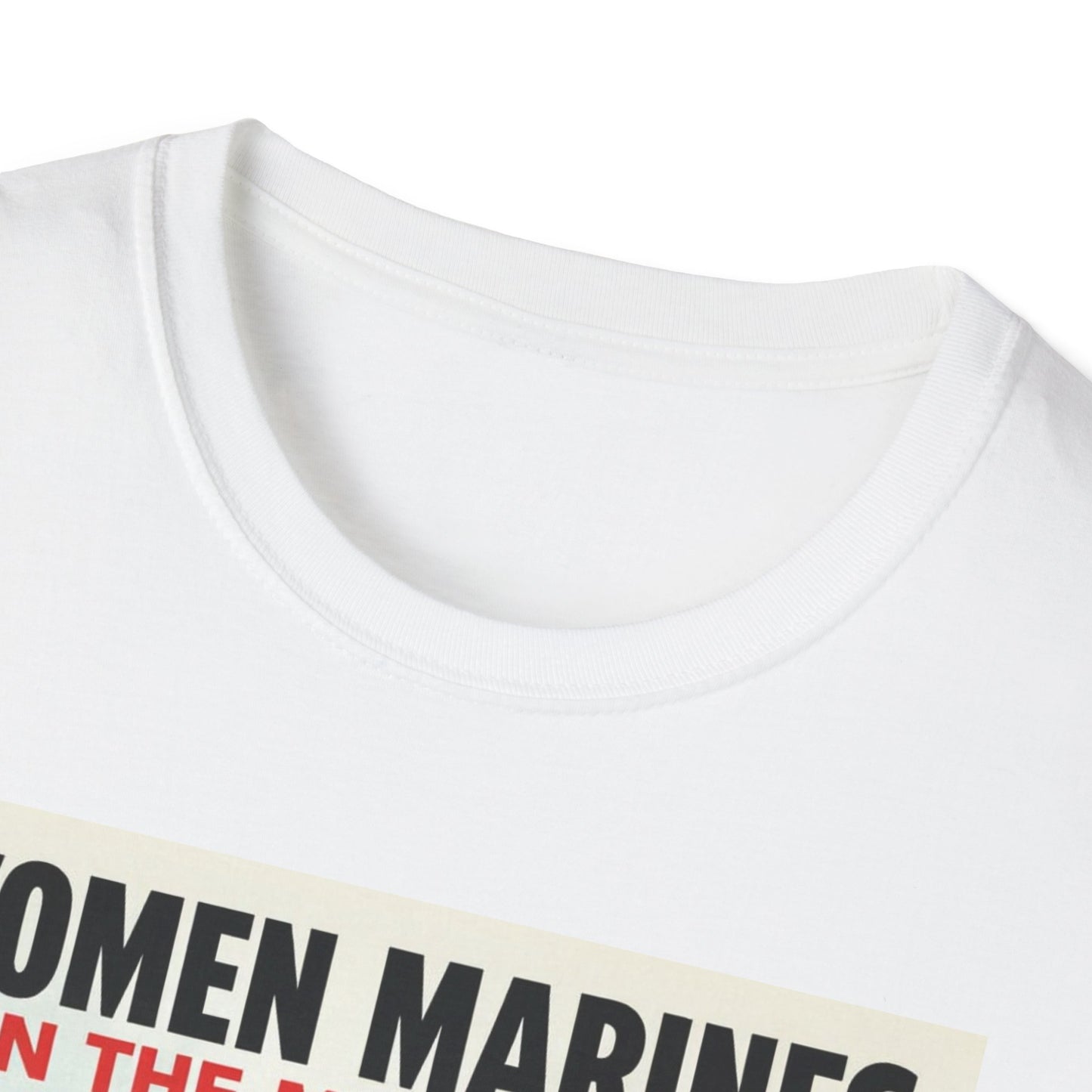 Women Marines Because We Like It Hard, Unisex T-Shirt,