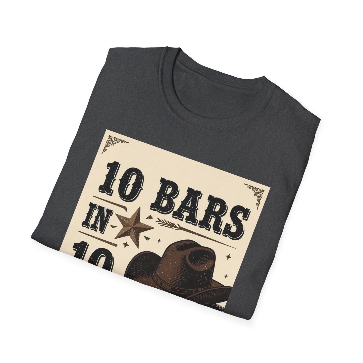 10 bars In 10 Days Western Boho, Unisex T-Shirt,