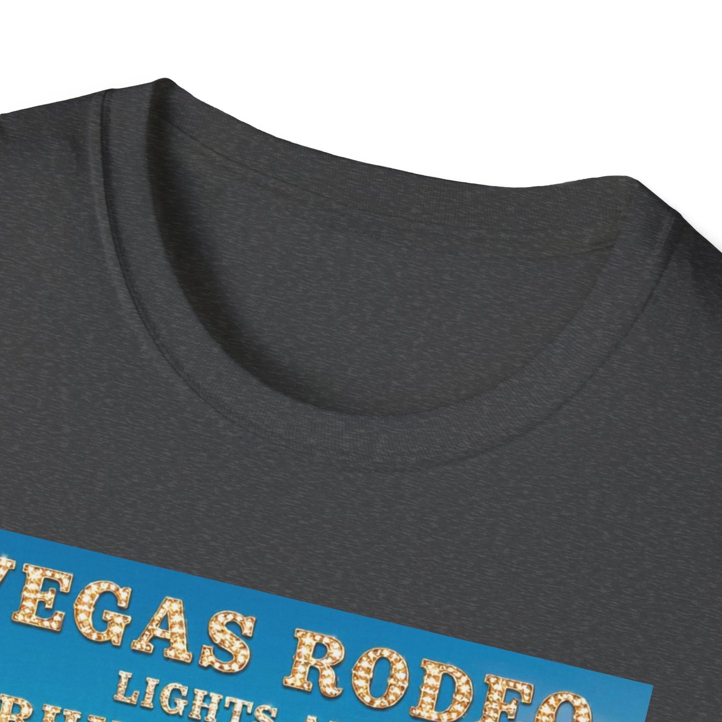 Vegas Rodeo Lights and Rhinestones Western Boho, Unisex T-Shirt,