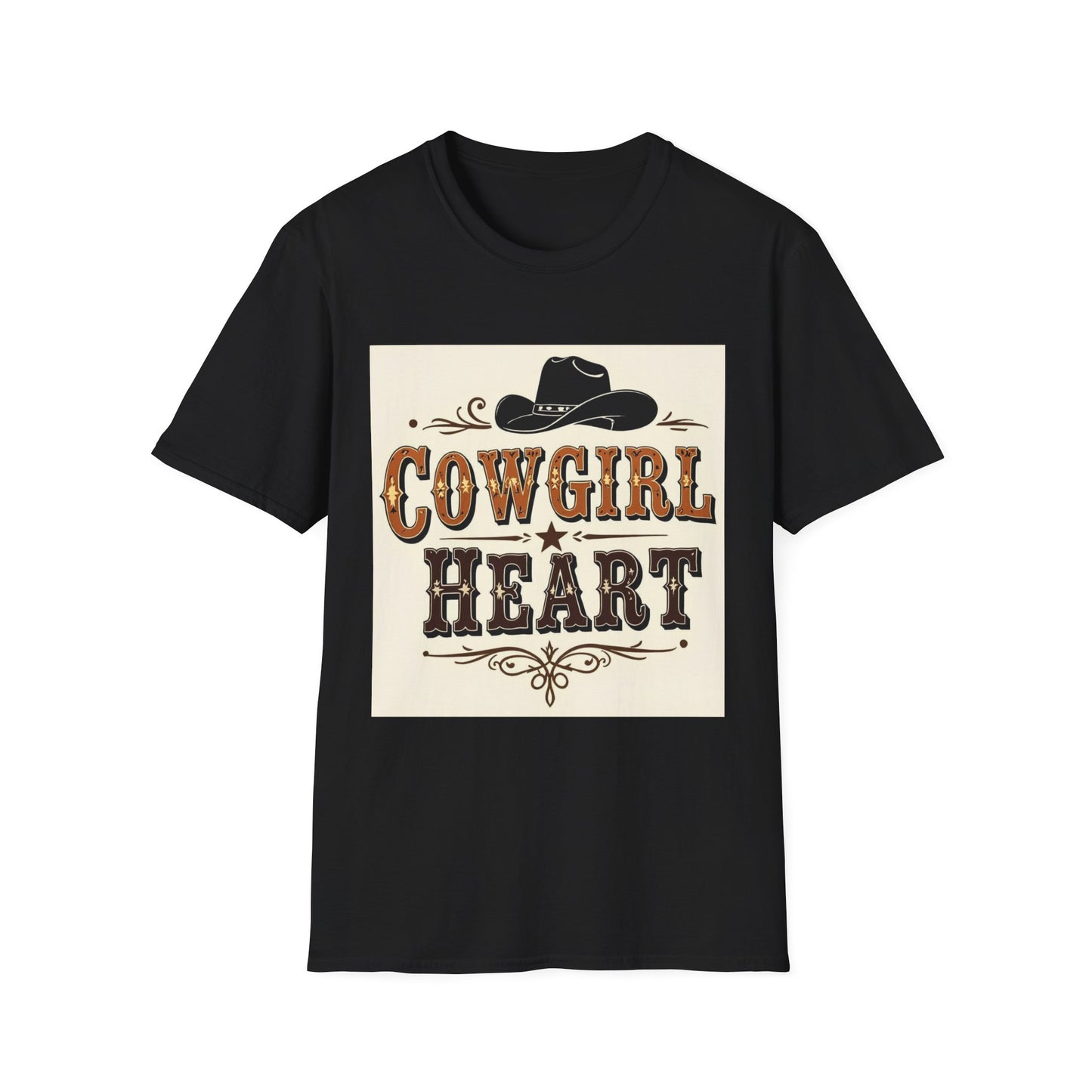Cowgirl Heart Western Boho, Unisex T-Shirt,