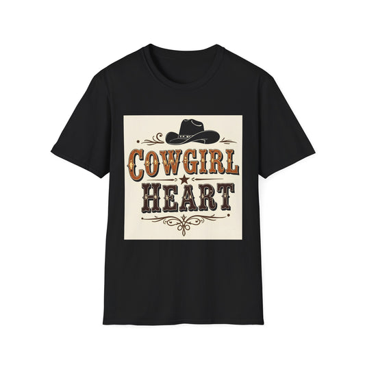 Cowgirl Heart Western Boho, Unisex T-Shirt,