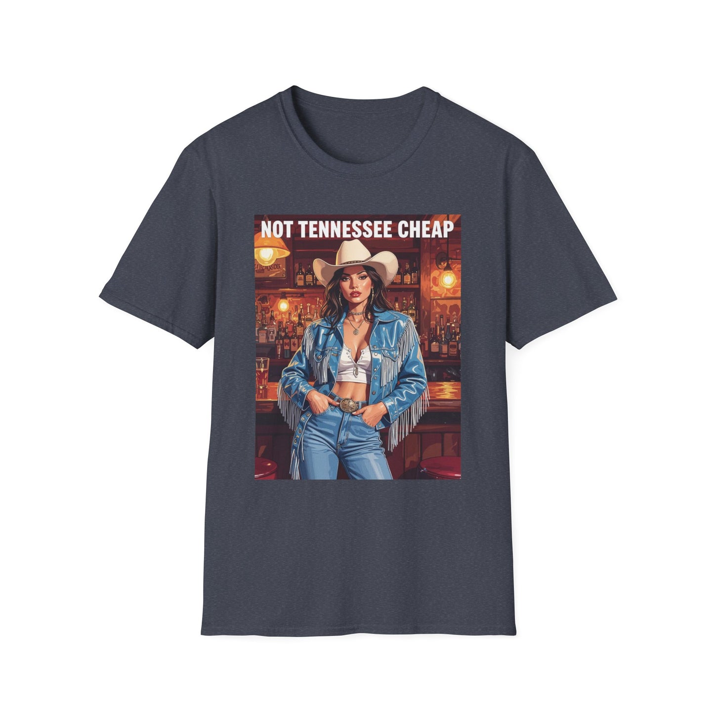 Not Tennessee Cheap Western Boho, Unisex T-Shirt,