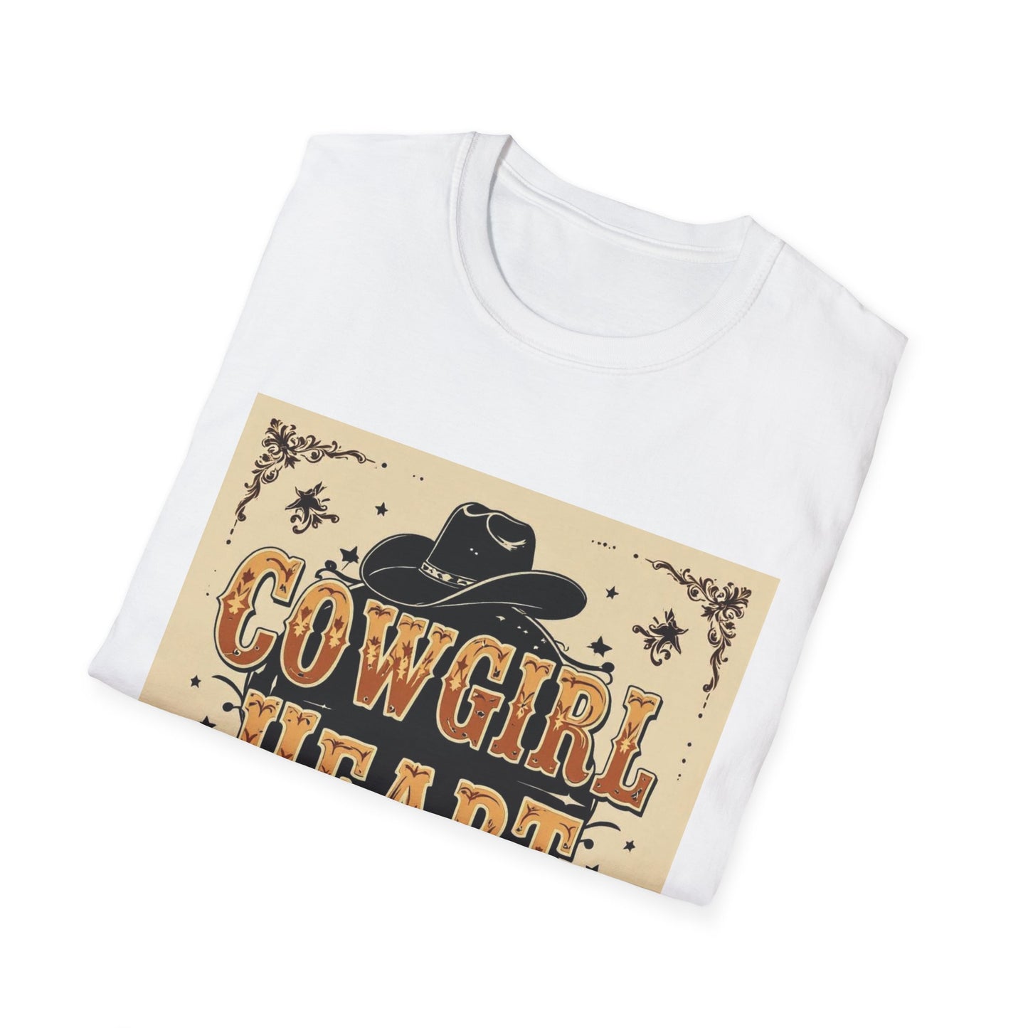 Cowgirl Heart Western Boho, Unisex T-Shirt,