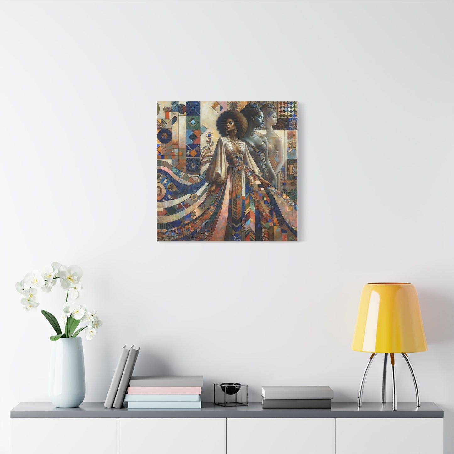 Beautiful Black Woman Canvas Art