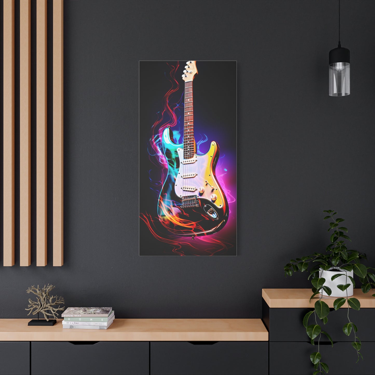 Canvas Print - Guitar Art 4