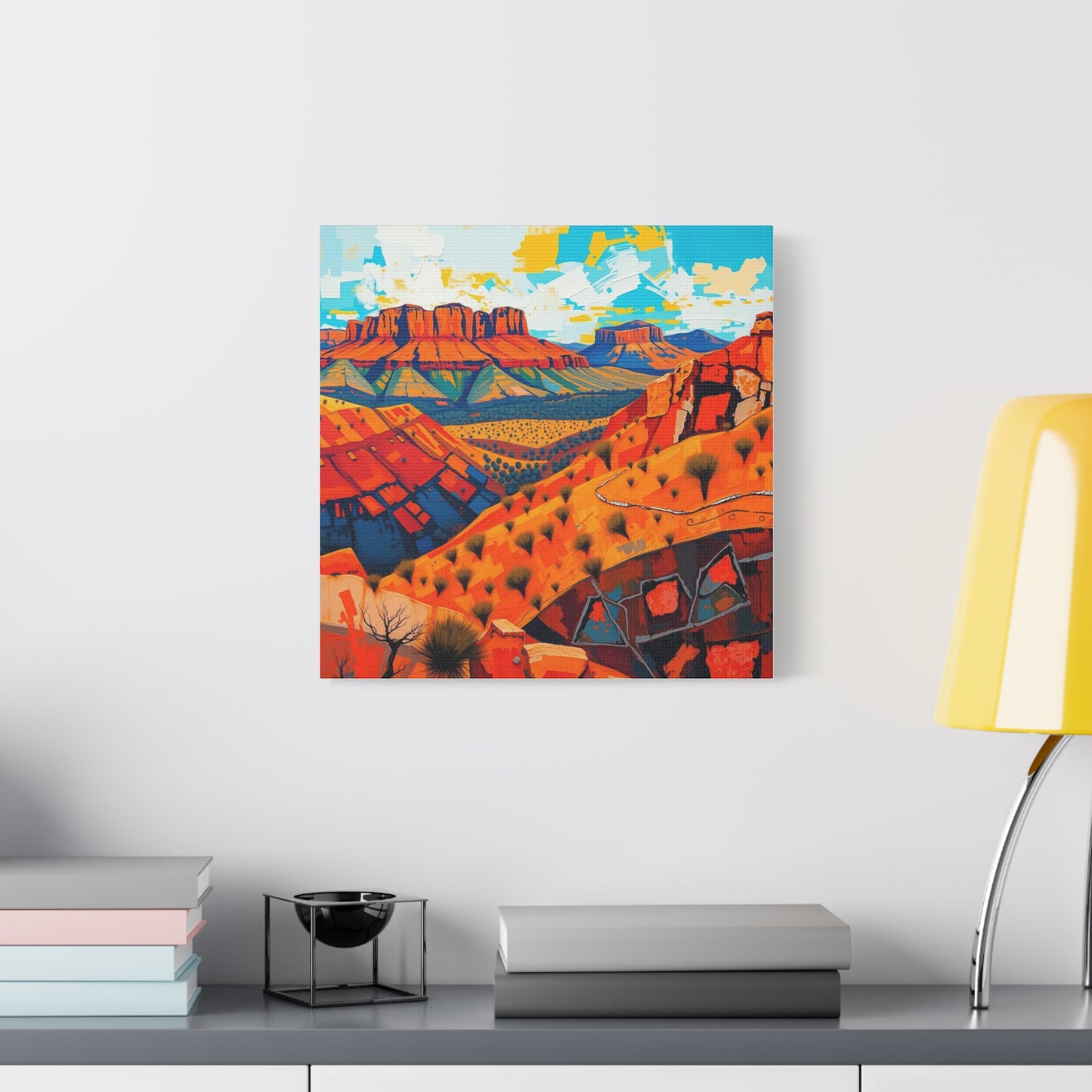 Canvas Wall Art - Abstract 2 Black Hills Scenic