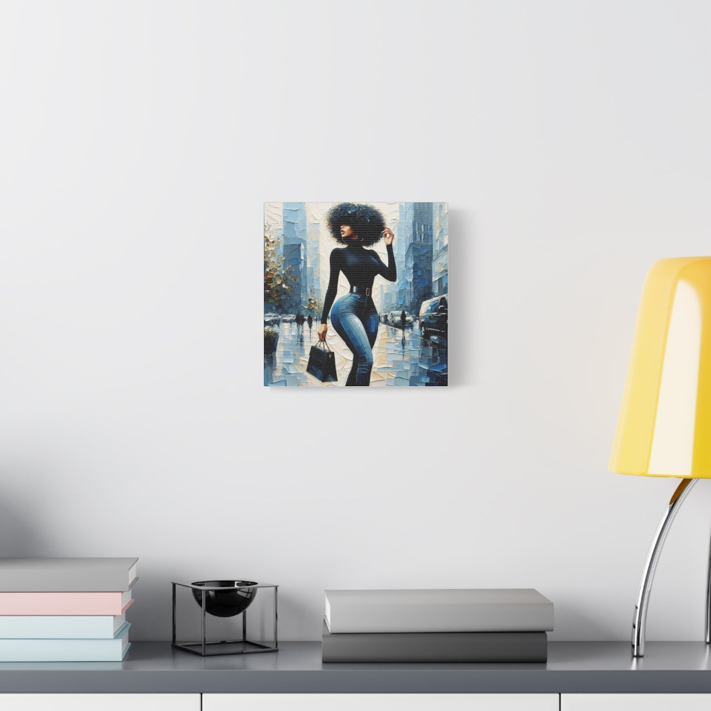 Beautiful Black Woman Canvas Art
