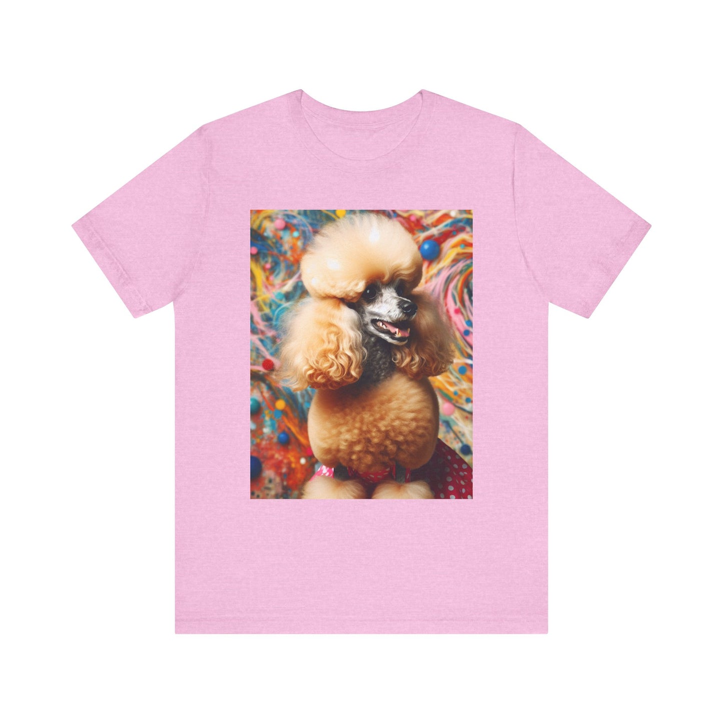 Retro Colorful Poodle Tee - Unisex Shirt