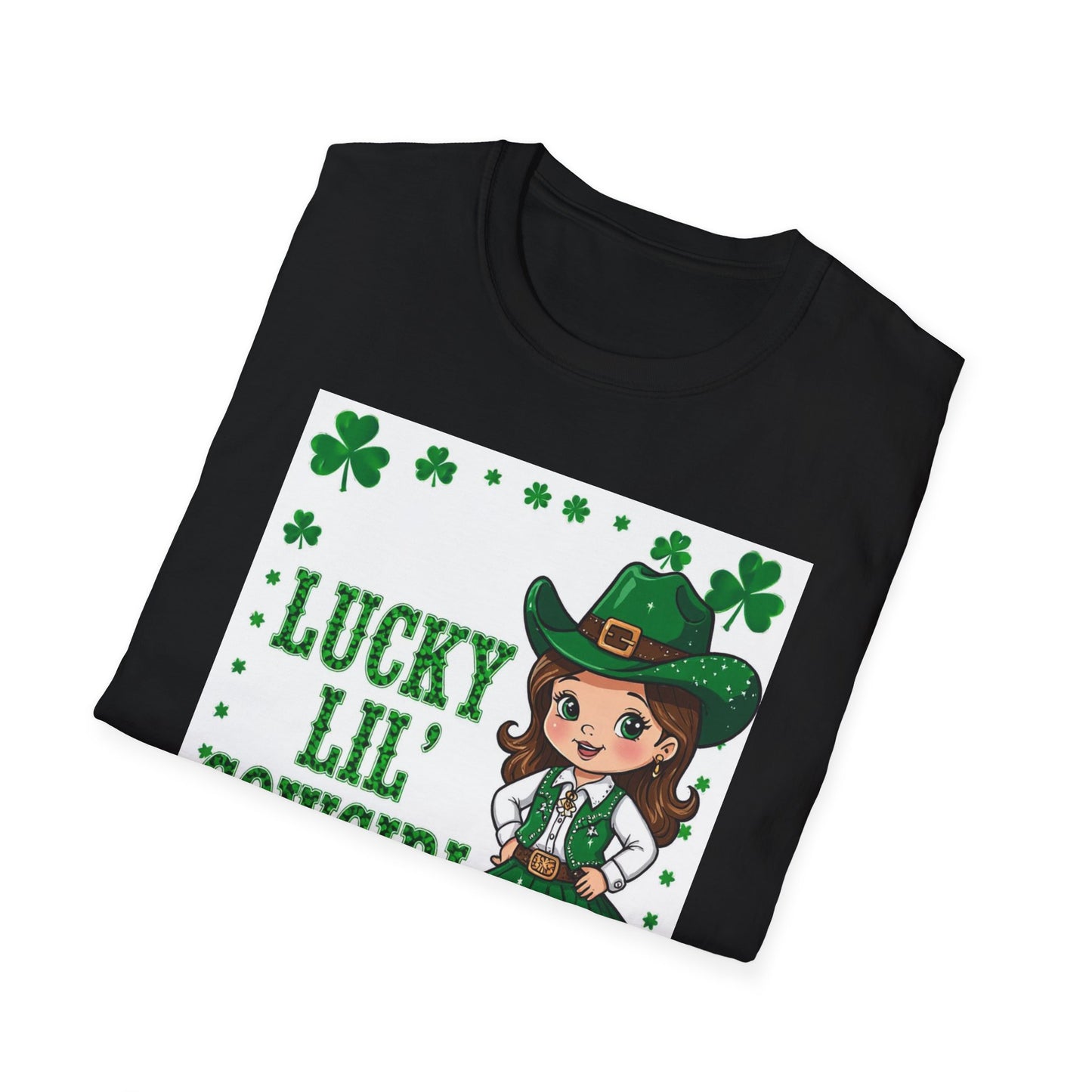 Lucky Lil Cowgirl Western Boho, Unisex T-Shirt,