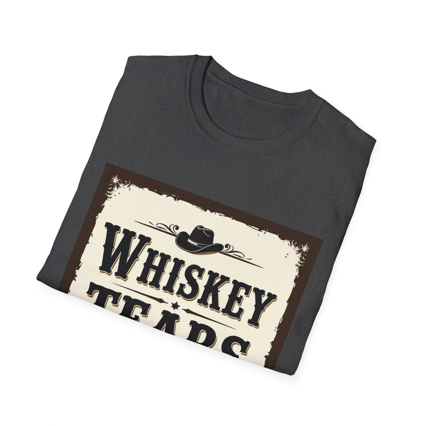 Whiskey Tears Western Boho, Unisex T-Shirt,