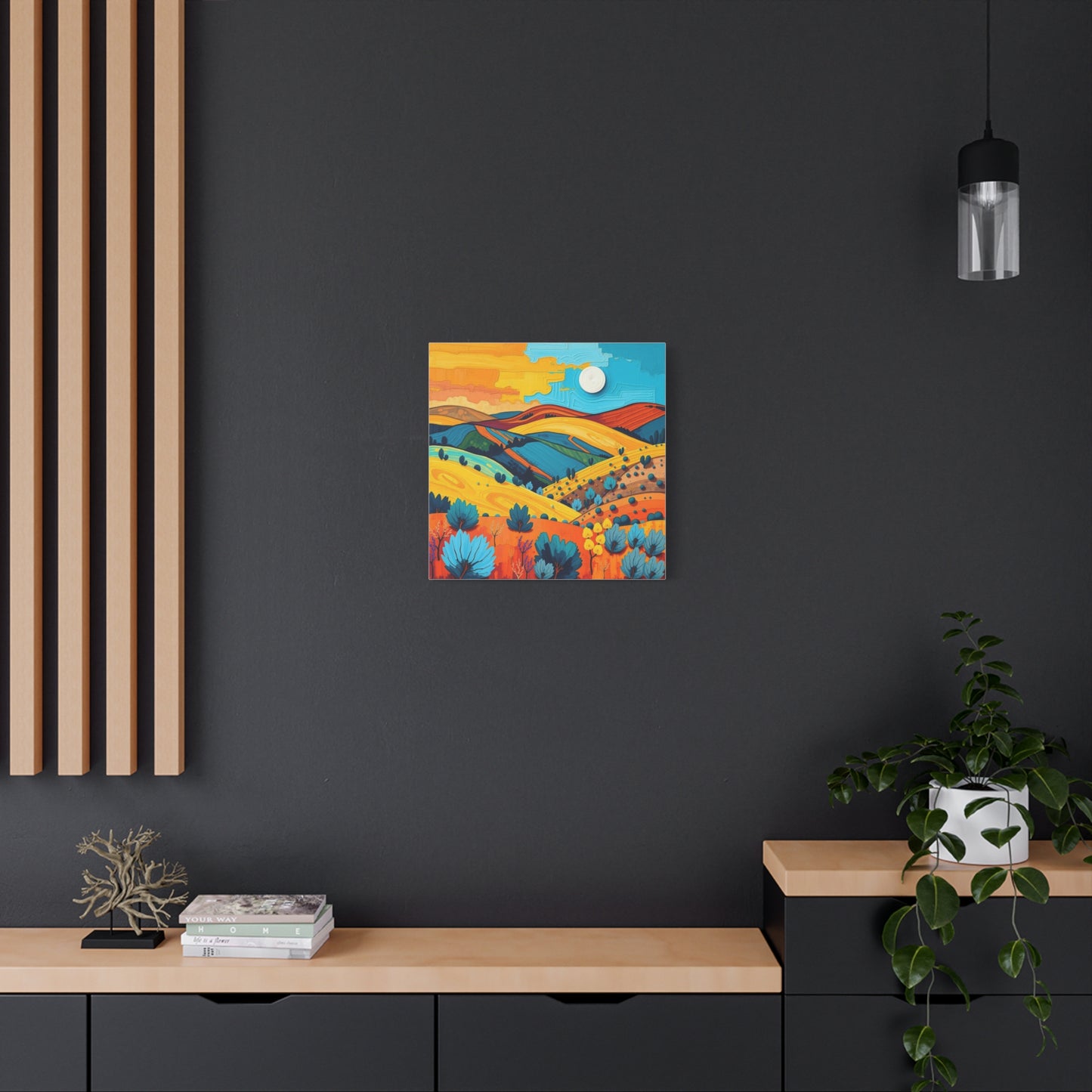 Canvas Print -Abstract 1 Southwest Landscape Wall Art
