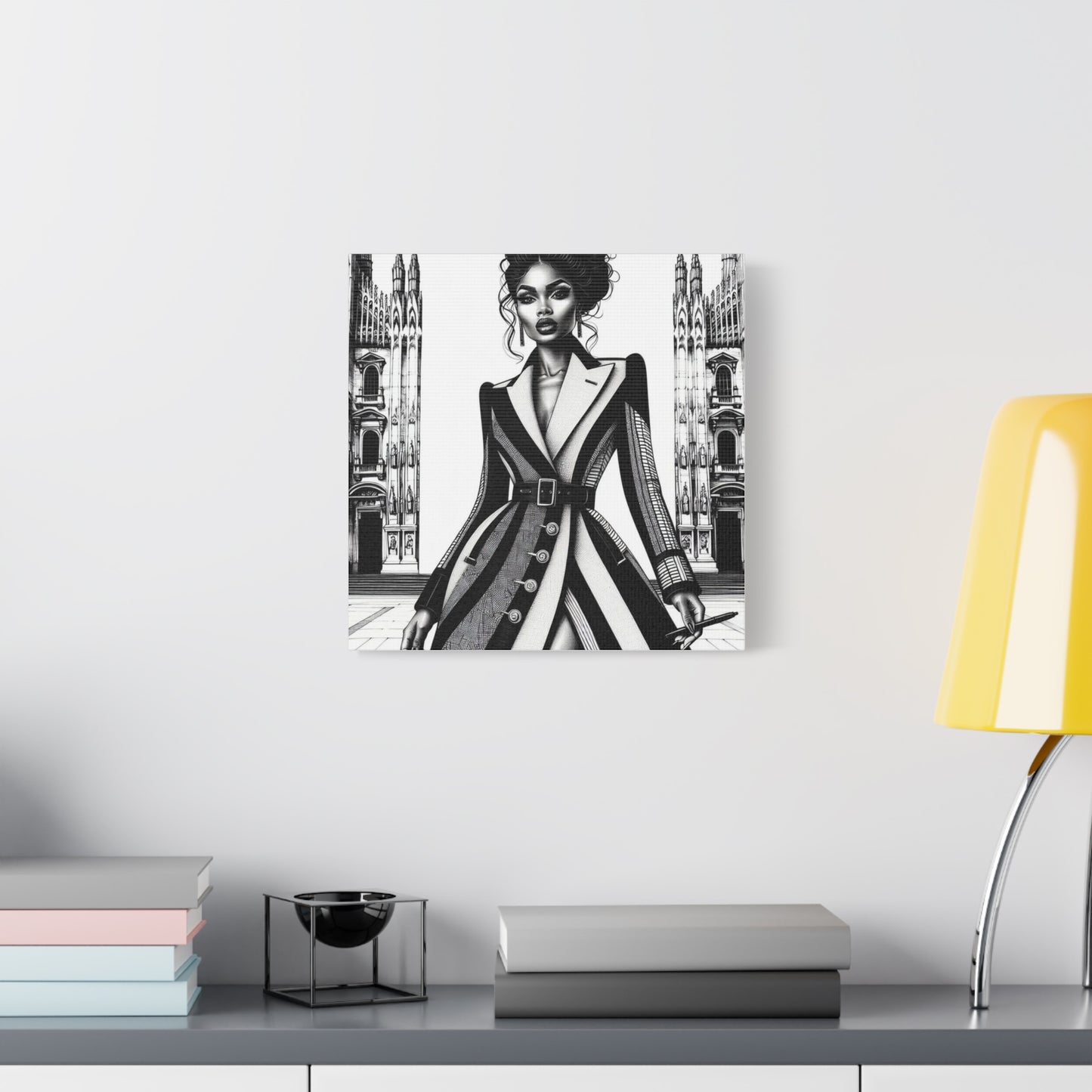 Beautiful Black Woman Canvas Art