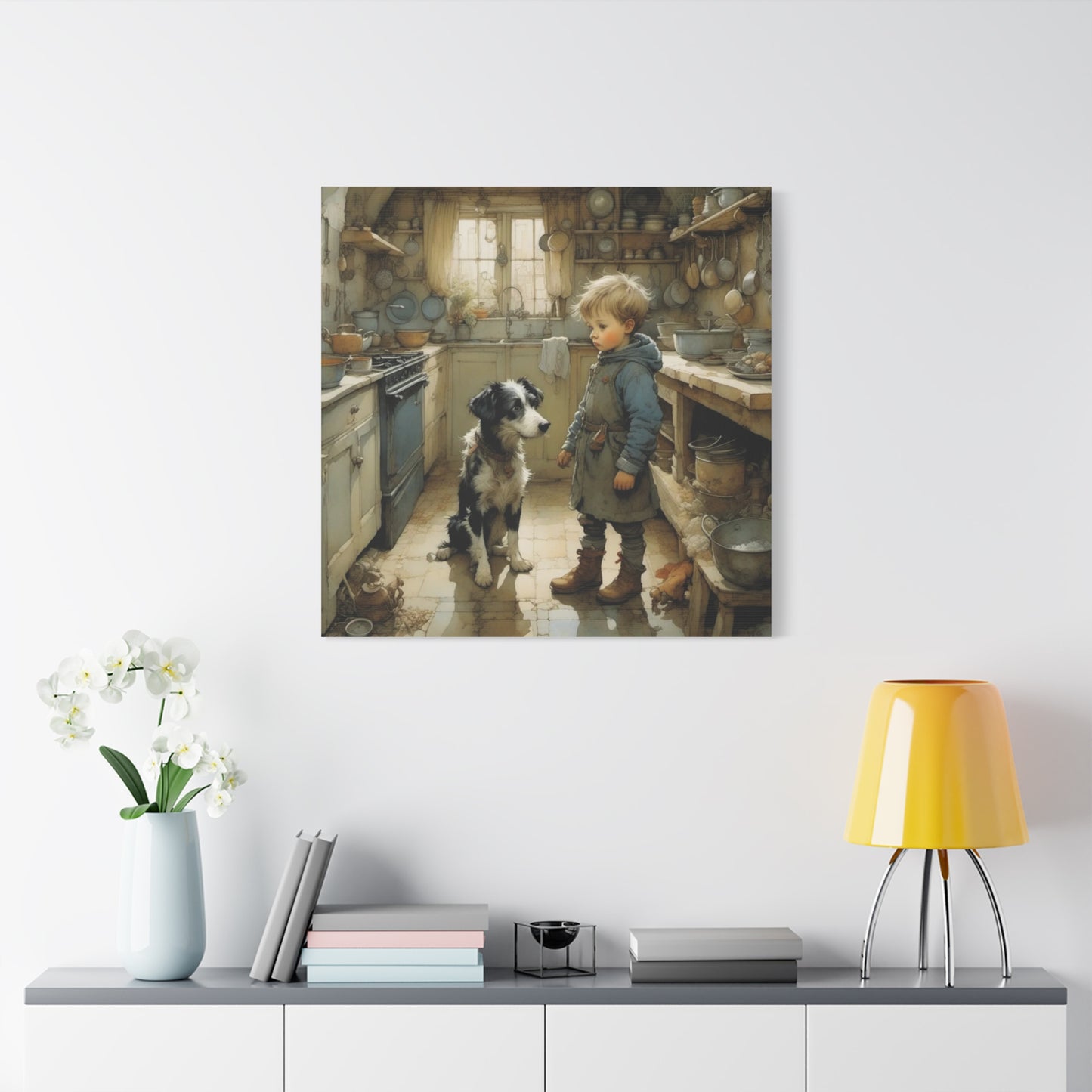 A Boy and His Dog Art