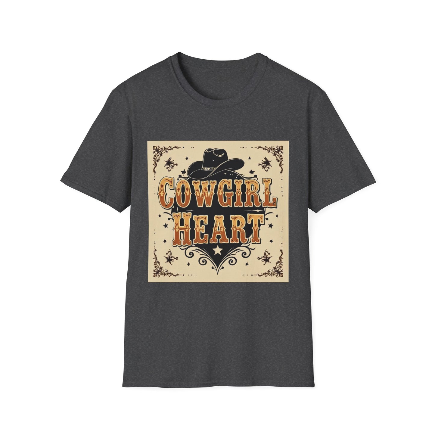 Cowgirl Heart Western Boho, Unisex T-Shirt,