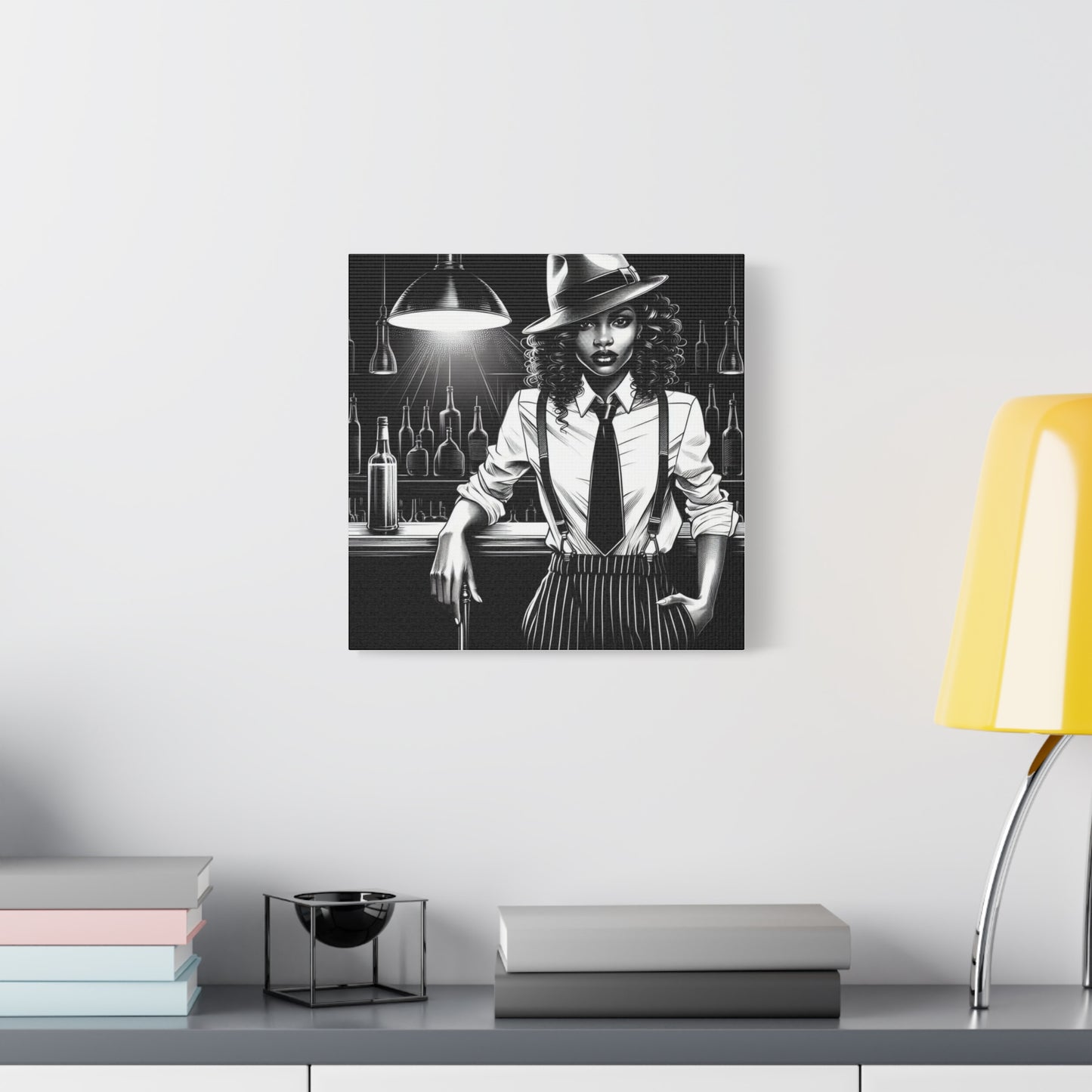 Beautiful Black Woman Canvas Art