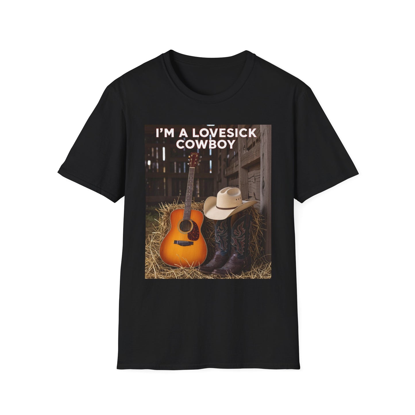 I'm a Lovesick Cowboy Western Boho, Unisex T-Shirt,