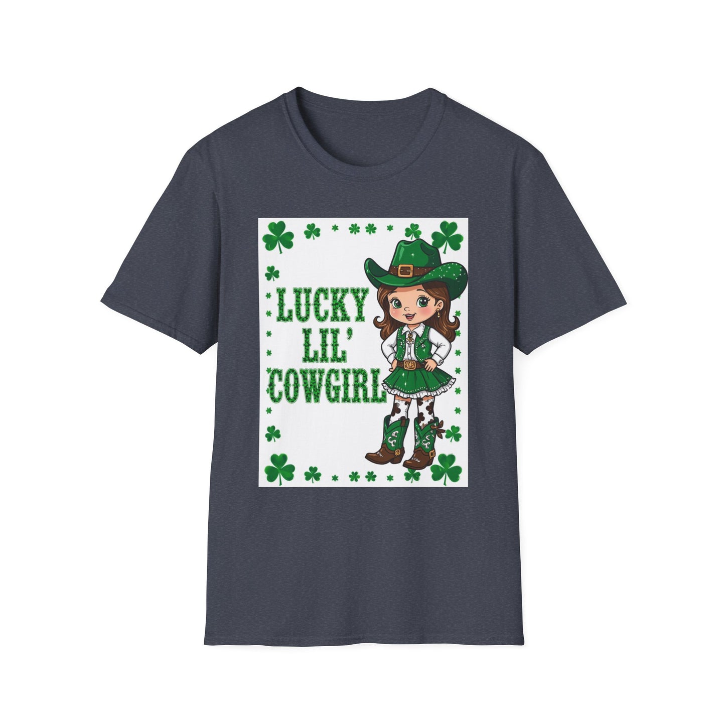 Lucky Lil Cowgirl Western Boho, Unisex T-Shirt,