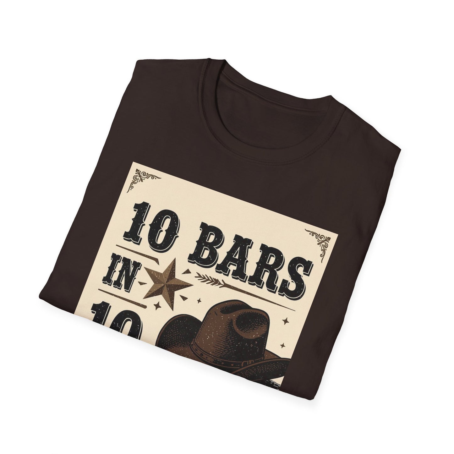 10 bars In 10 Days Western Boho, Unisex T-Shirt,