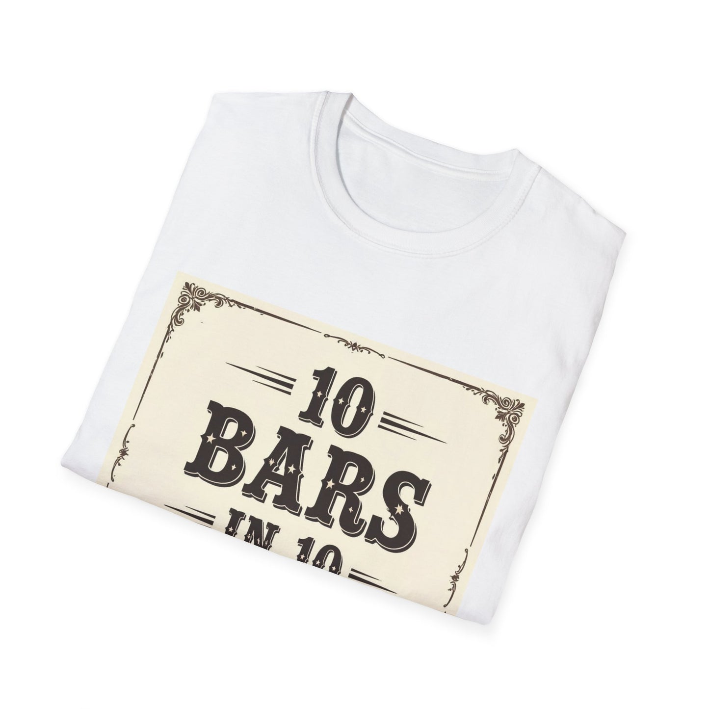 10 bars In 10 Days Western Boho, Unisex T-Shirt,