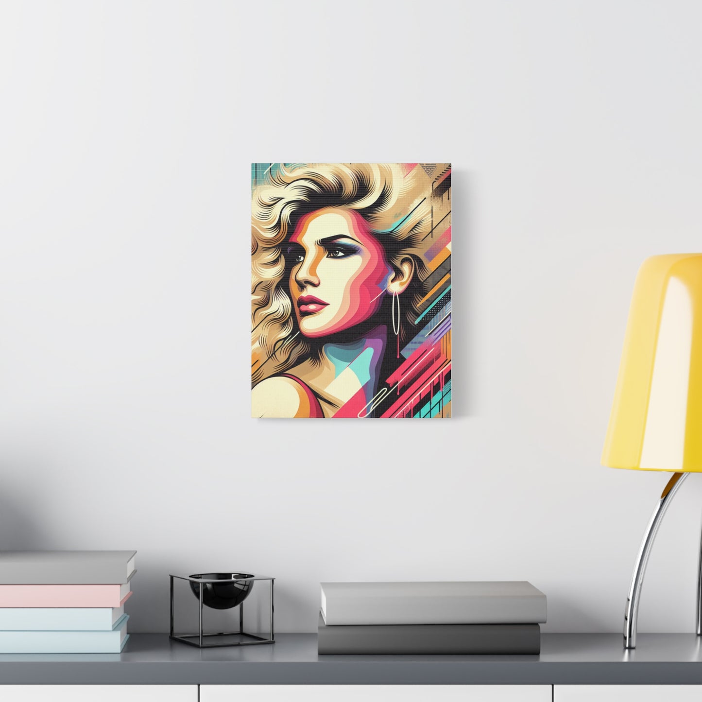 Pretty Woman Abstract Art