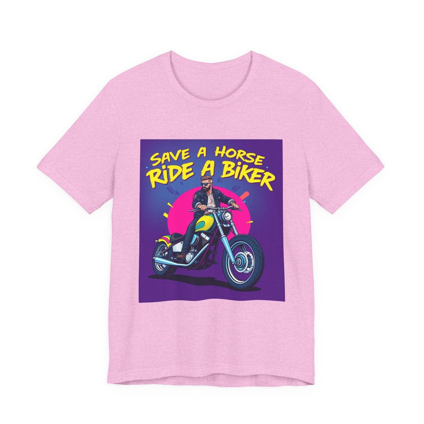 Save a Horse Ride a Biker Tee 1