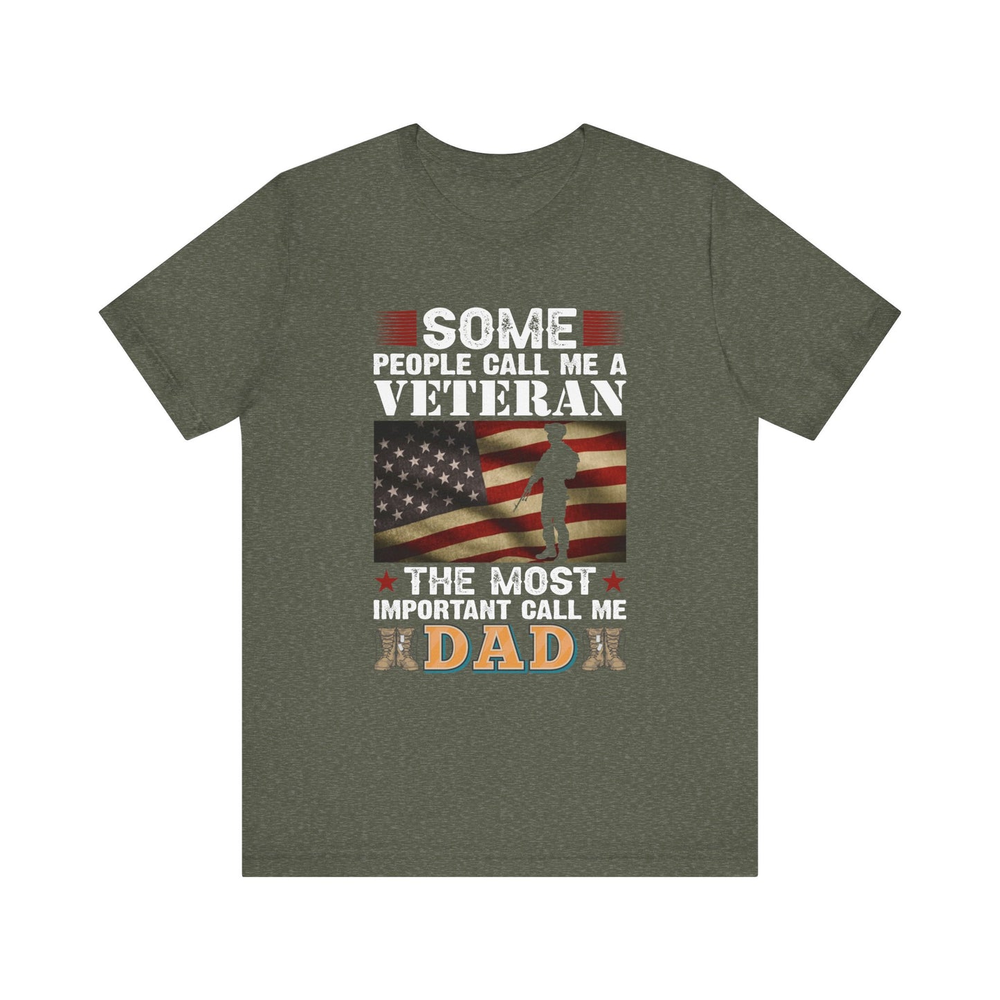 The Most Important Call Me Dad Veteran T-Shirt