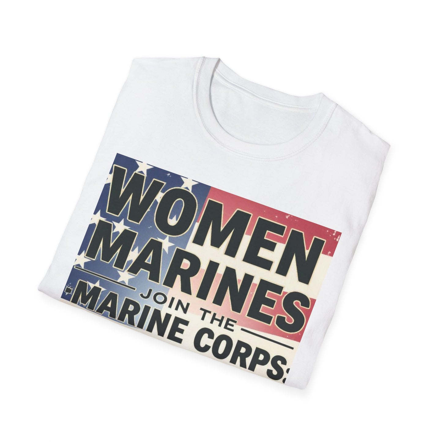 Women Marines Because We Like It Hard, Unisex T-Shirt,