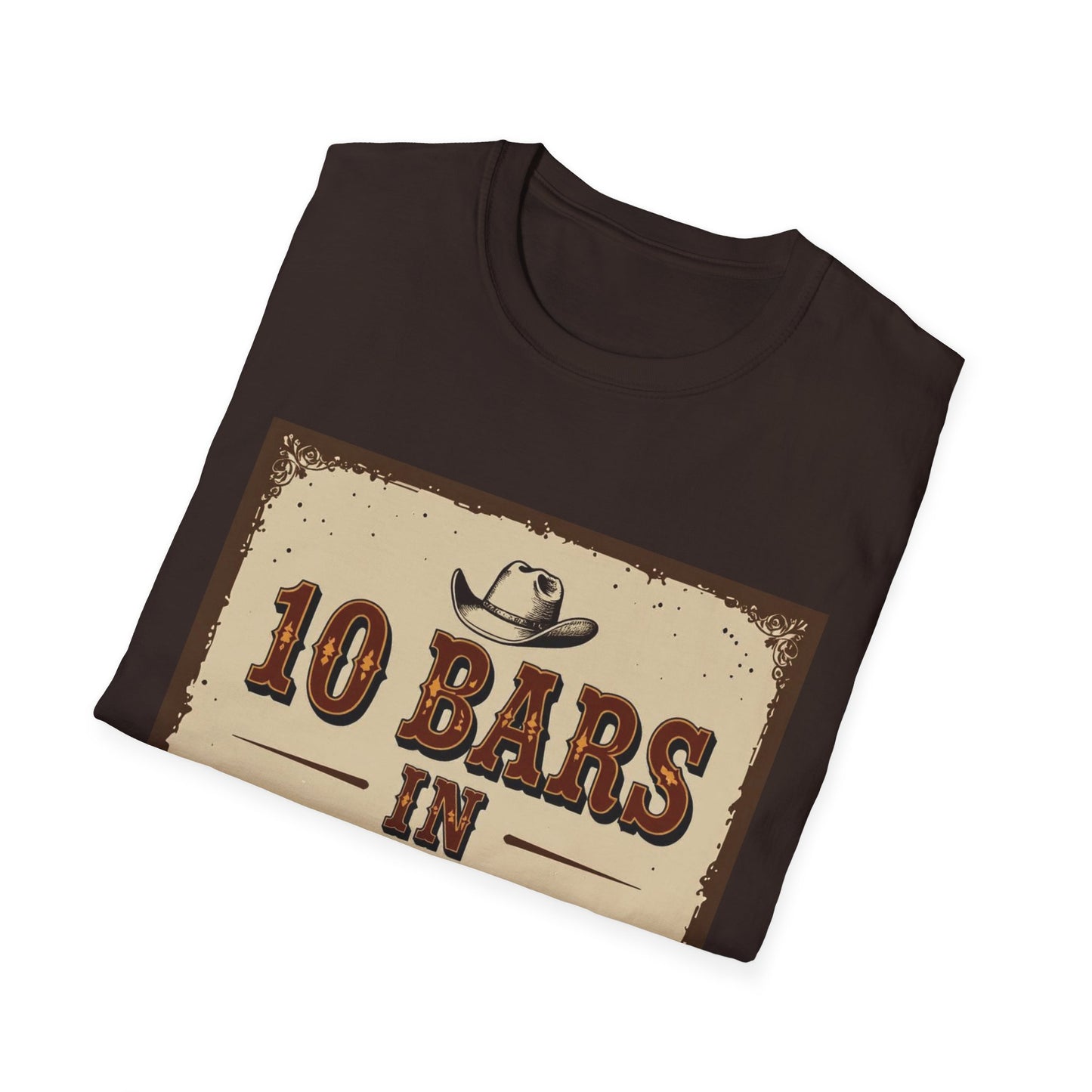 10 bars In 10 Days Western Boho, Unisex T-Shirt,