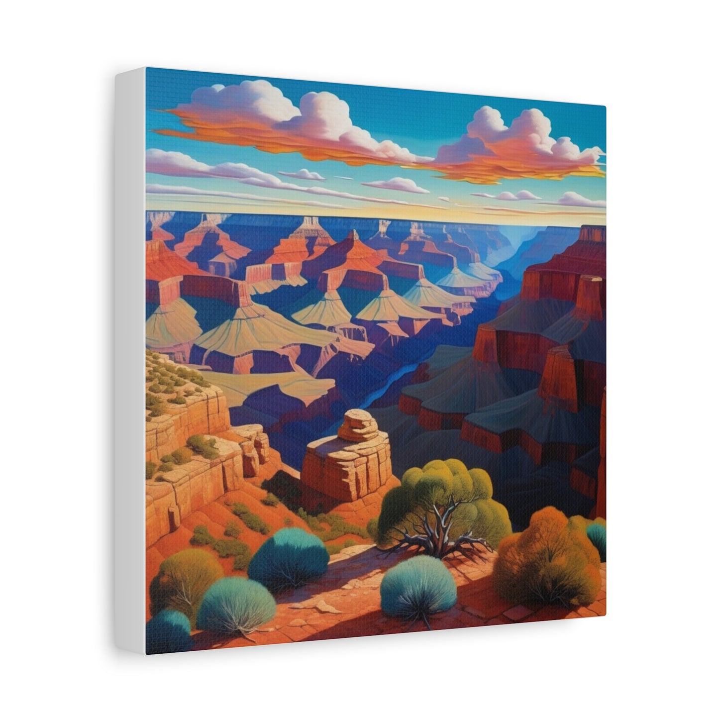 Canvas Print - Grand Canyon Abstract Art 3
