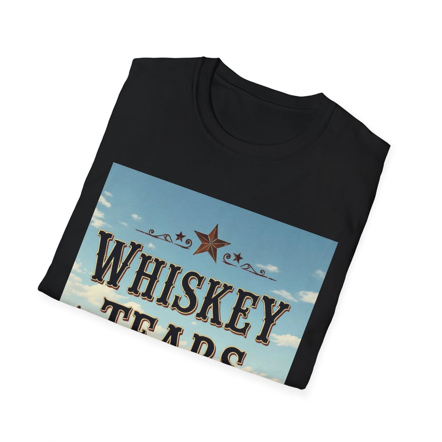 Whiskey Tears Western Boho, Unisex T-Shirt,