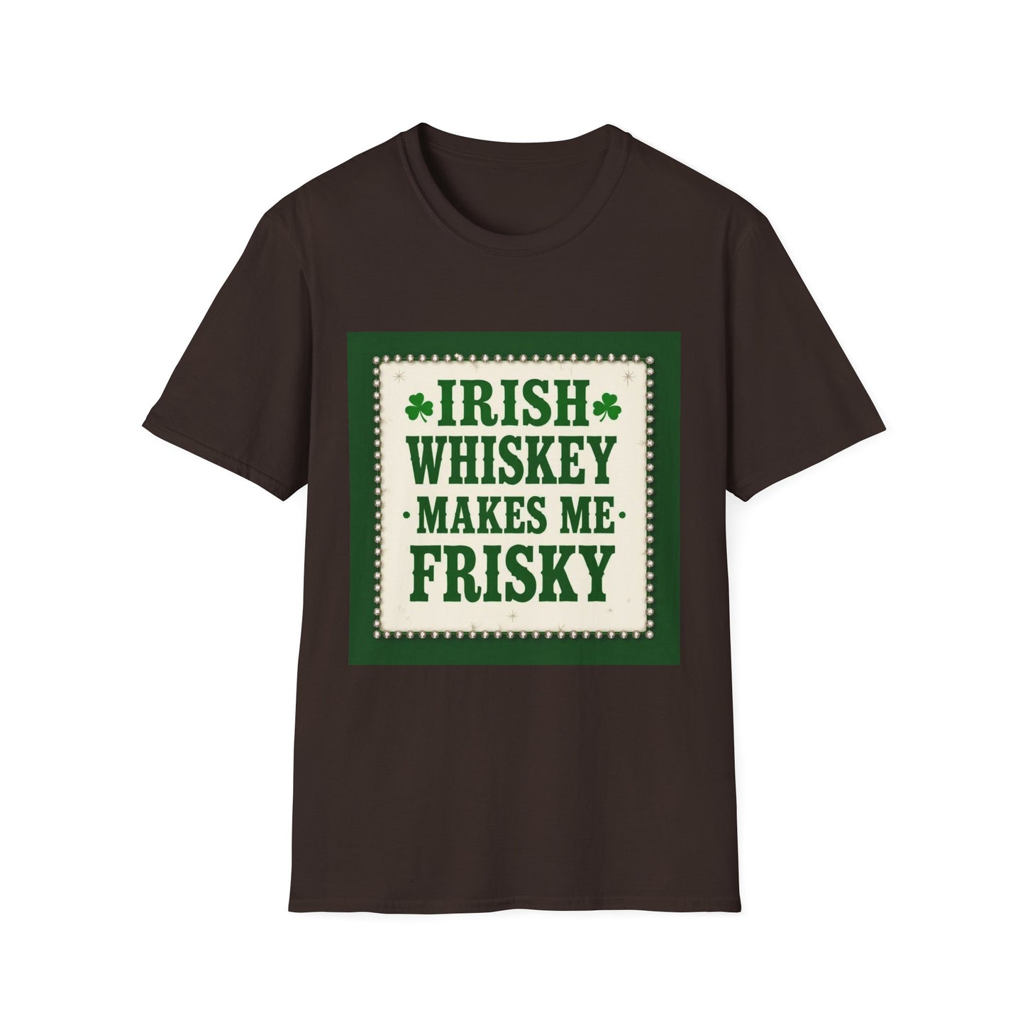 Irish Whiskey Makes Me Friskey Western Boho, Unisex T-Shirt,