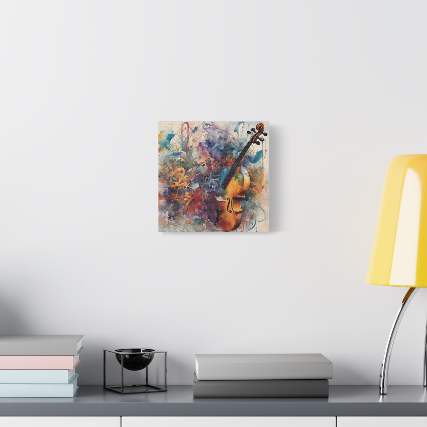 Violin Abstract Art