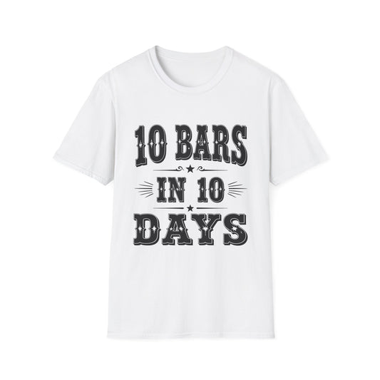 10 bars In 10 Days Western Boho, Unisex T-Shirt,