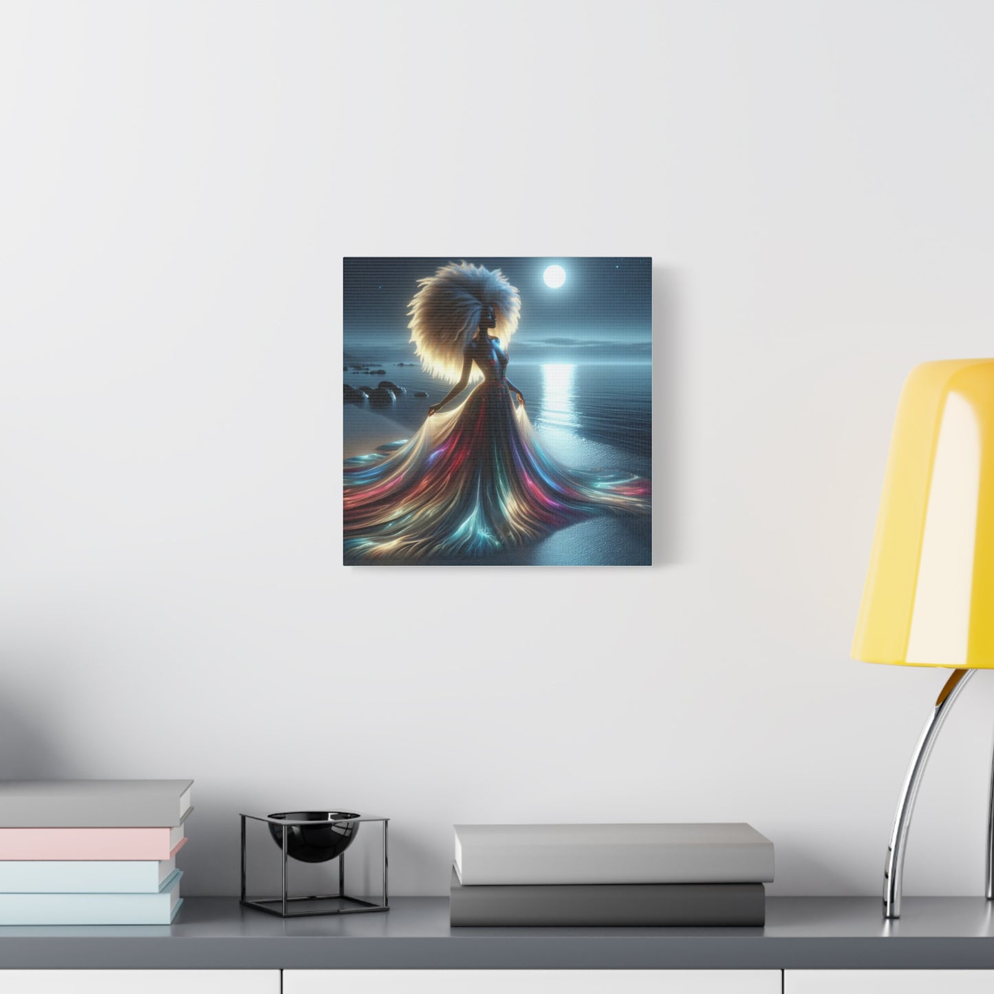 Beautiful Black Woman Canvas Art