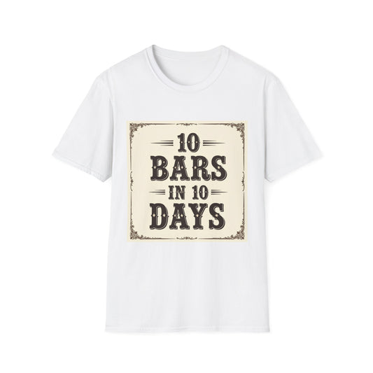 10 bars In 10 Days Western Boho, Unisex T-Shirt,