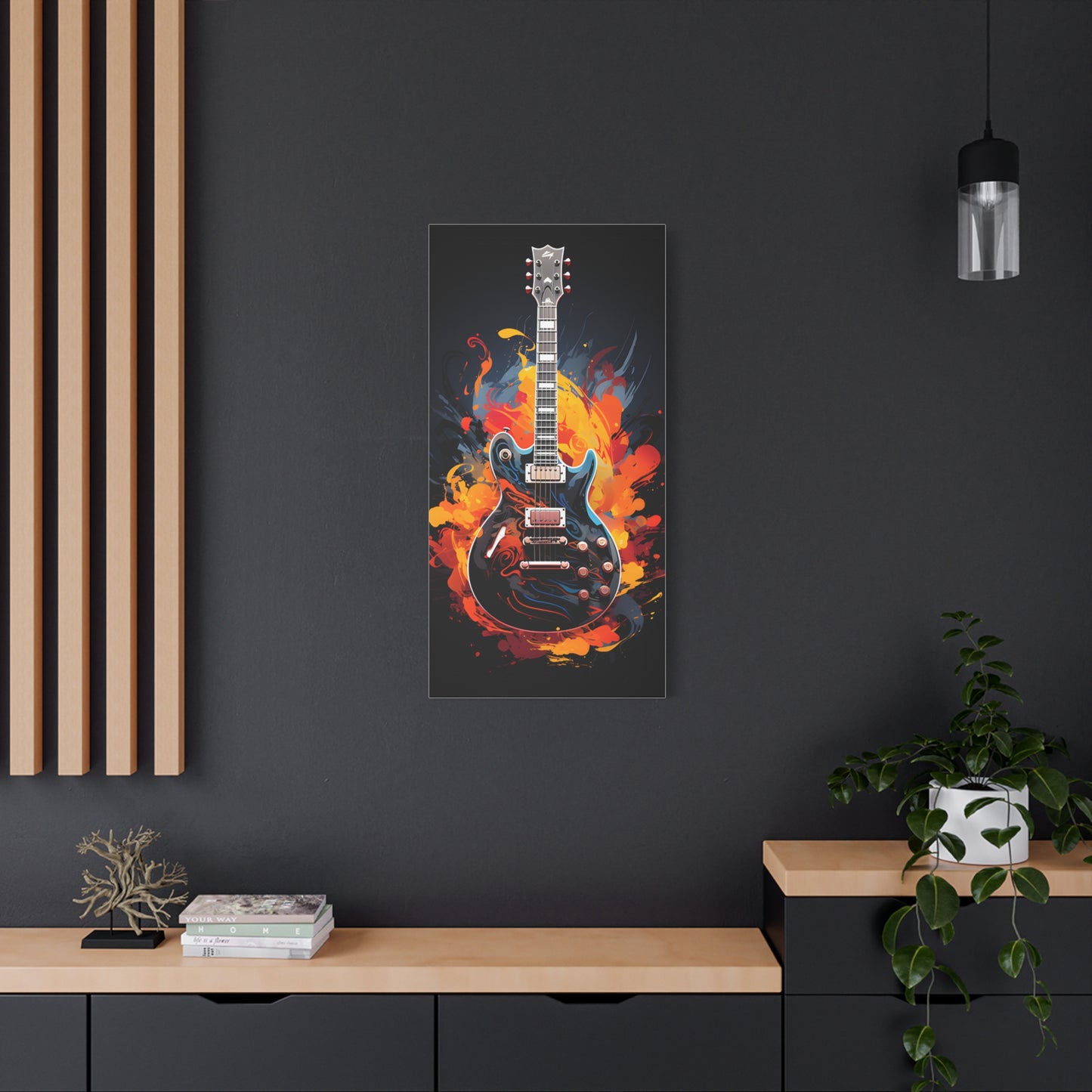 Canvas Print - Guitar Art 7