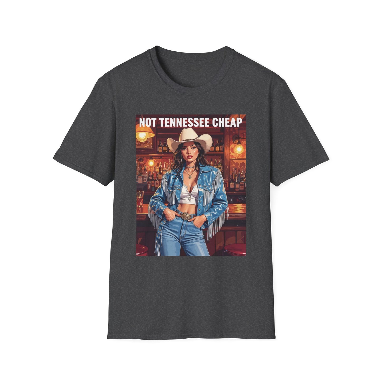 Not Tennessee Cheap Western Boho, Unisex T-Shirt,