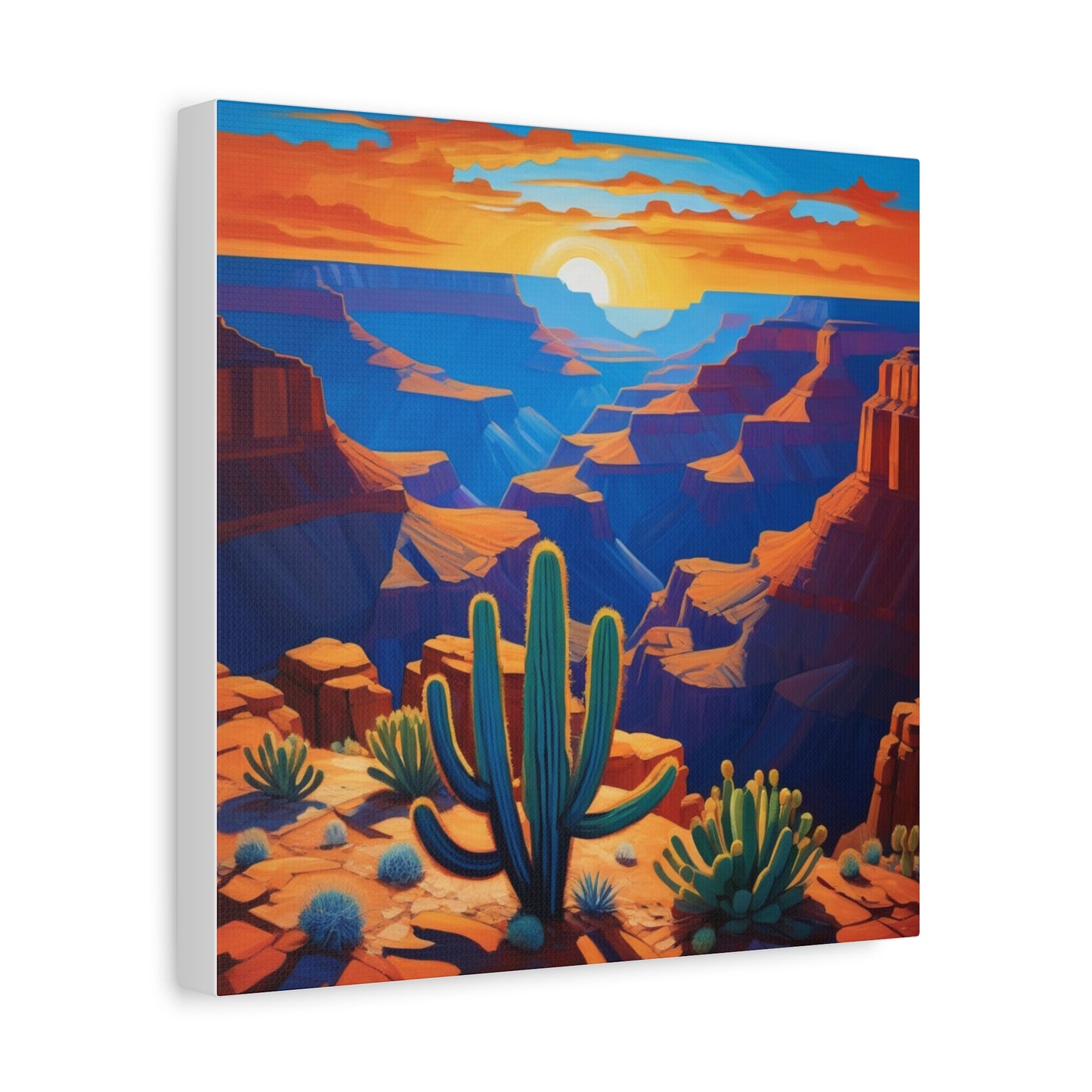 Canvas Print - Grand Canyon Abstract Art 4