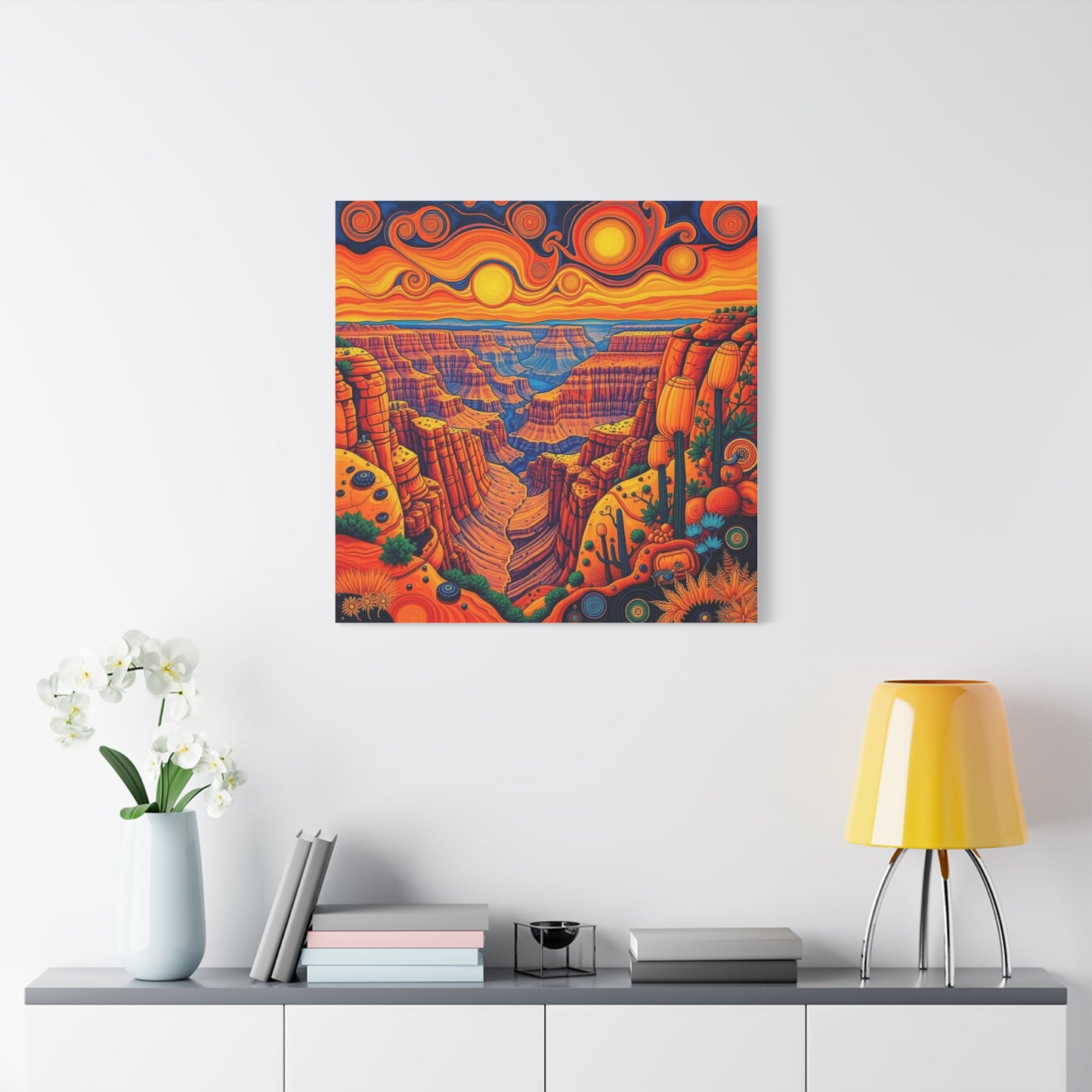 Canvas Print - Grand Canyon Abstract Art