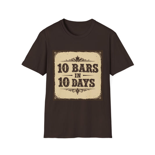10 bars In 10 Days Western Boho, Unisex T-Shirt,