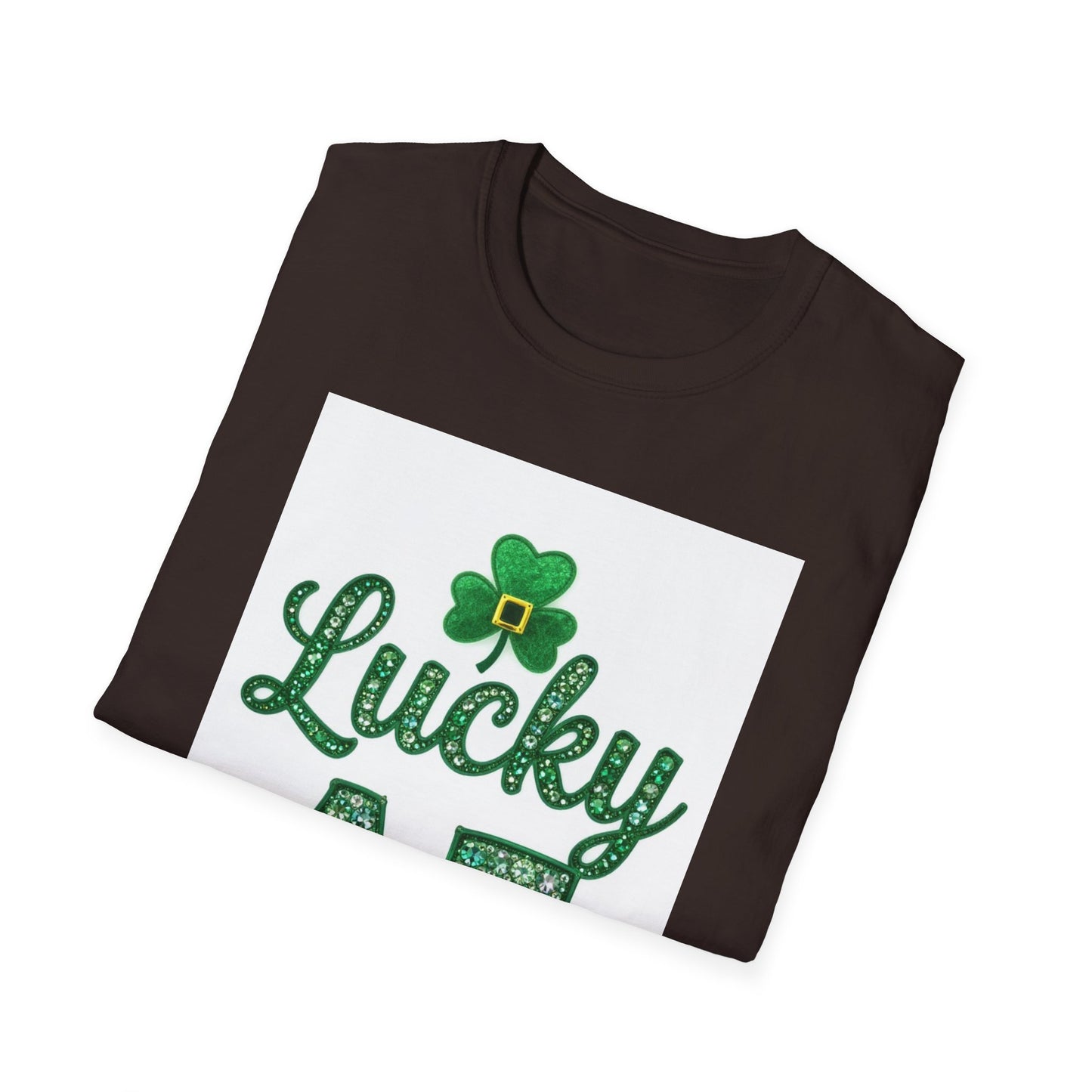 Lucky AF.. Saint Patty's Day Funny T-Shirt — St. Patrick's Day Humor Tee