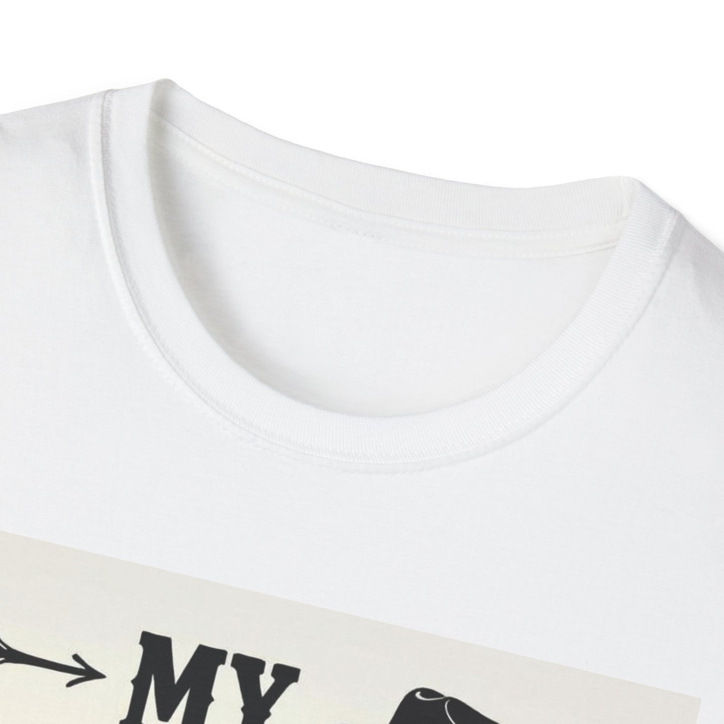 My Barstool Makes Me Feel Warm and Safe Western Boho, Unisex T-Shirt,